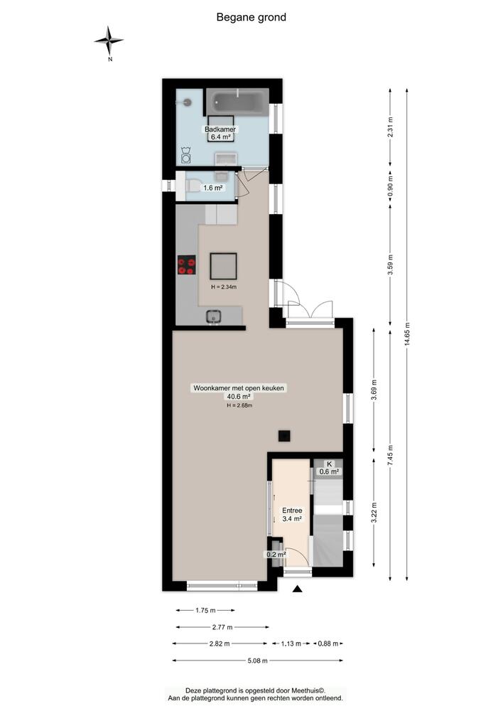 Arteveldestraat 32, 9745 AX Groningen - € 300.000 k.k. - Boekholt & partners makelaars Groningen