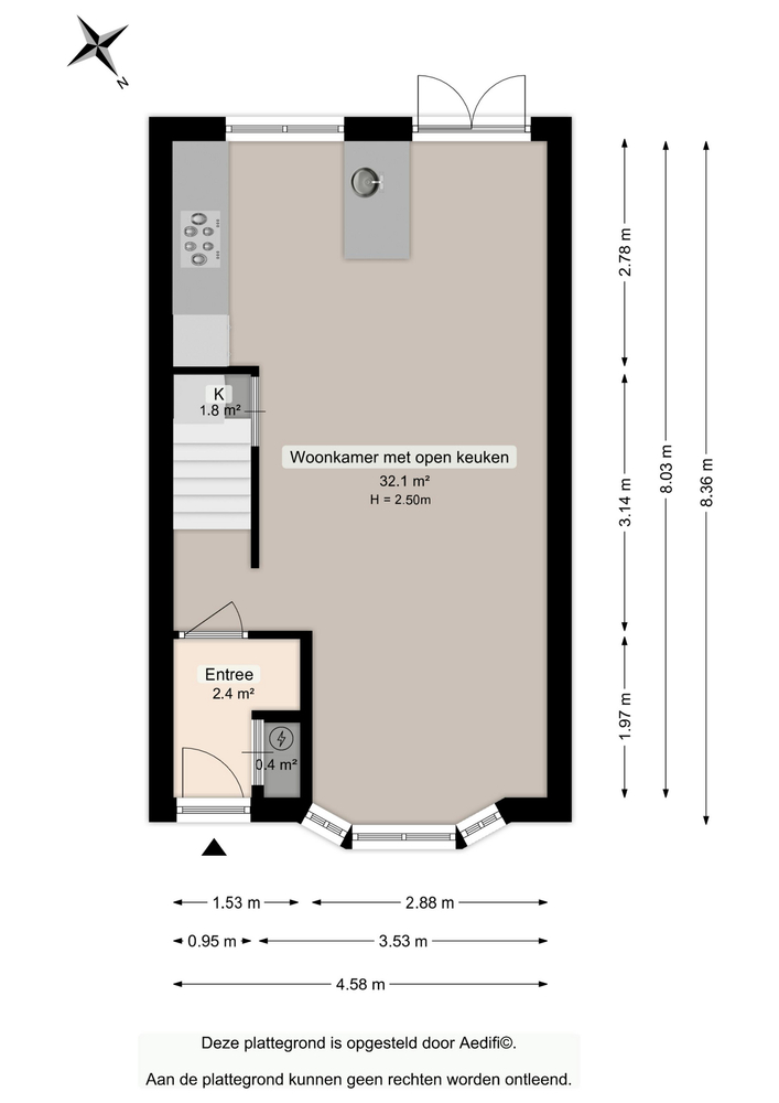 Gerbrand Bakkerstraat 102a, 9713 HP Groningen - € 475.000 k.k. - Boekholt & partners makelaars Groningen